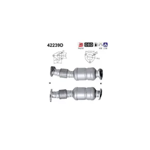 AS Catalyseur pour AUDI: A6, A4 (Ref: 42239D)