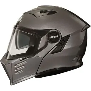 Casque modulable Simpson DARKSOME Gun métal