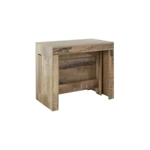 Console Extensible,effet Bois,érable,300x90h77 Cm