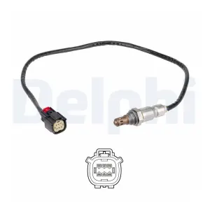 DELPHI Sonde lambda pour FORD: C-Max, Focus, Fiesta, Mondeo (Ref: ES21398-12B1)