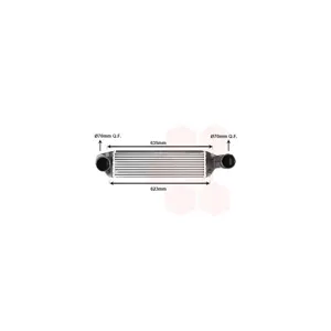 VAN WEZEL Intercooler, échangeur pour BMW: X3 (Ref: 06004581)