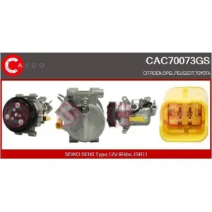 CASCO SRL Compresseur, climatisation pour CITROËN: C3, C-Elysée, Dispatch, Jumpy, Berlingo & OPEL:…