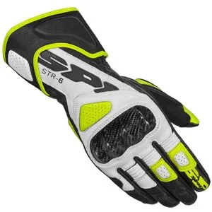 Gants Spidi STR-6 Noir/Jaune fluo