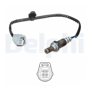 DELPHI Sonde lambda pour MAZDA: 2, CX-3 (Ref: ES21339-12B1)