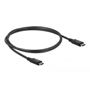 Câble Usb C Delock 86979 Noir 80 Cm