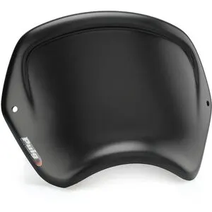Bulle Puig Plaque Frontale ABS Noir mat