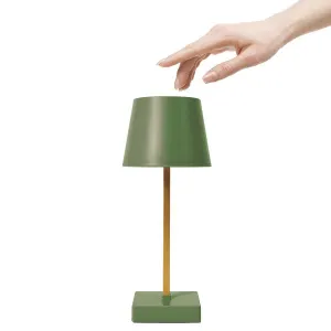 Lampe à Poser Led Tactile 26cm Vert