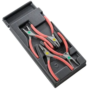 FACOM - Modules 4 pinces fermantes / ouvrantes pour Circlips® becs droits et coudés - MOD.PCPB