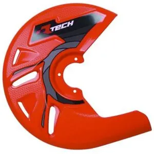 Protège Disque R-tech universel orange fluo