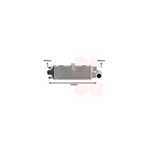 VAN WEZEL Intercooler, échangeur pour IVECO: Daily (Ref: 28004100)