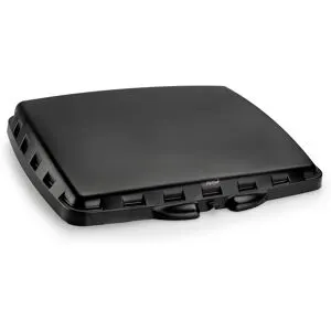 Couvercle Top case Puig Capot Coffre Mega Box Noire