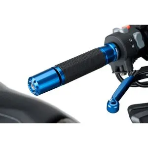 Embouts de guidon Puig Longs Bleu