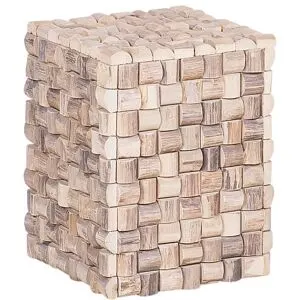 Table D'appoint Cajeme Teck Marron Clair