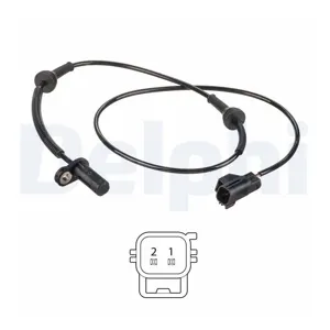 DELPHI Capteur ABS pour VOLVO: XC 90 (Ref: SS20569)
