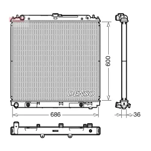 DENSO DRM46042 Radiateur du moteur