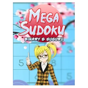 Mega Sudoku - Binary & Suguru (clé Steam, monde entier)