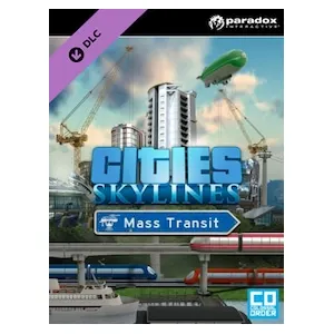 Cities: Skylines - Mass Transit (clé Steam, Europe)