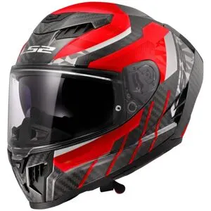 Casque Ls2 FF807 Dragon Trax Rouge - Casque Intégral LS2