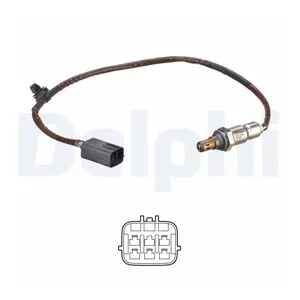 DELPHI Sonde lambda pour MAZDA: 2, CX-3 (Ref: ES21338-12B1)