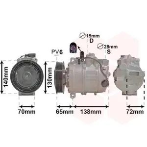 VAN WEZEL 5801K706 Compresseur de clim