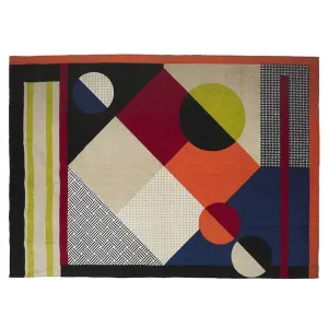 Tapis de Salon Patchwork 120x170cm Multicolore