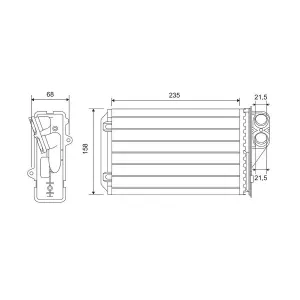 Système De Chauffage Valeo 812215 Citroen