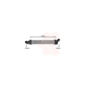 VAN WEZEL Intercooler, échangeur pour DACIA: Logan (Ref: 43004496)