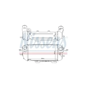 NISSENS 961497 Intercooler