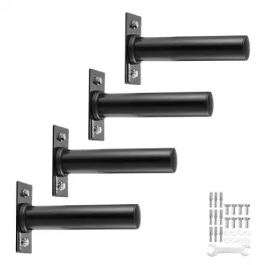 VEVOR Support Mural pour Disque de Poids Lot de 4, Support de Poids de 50,8 mm Capacité de Charge 1…