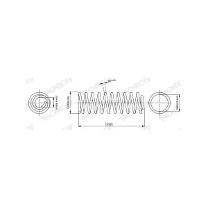 Ressort De Châssis Sp4862 Monroe Monroe Sp4862 Ford