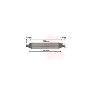 VAN WEZEL 37004422 Intercooler