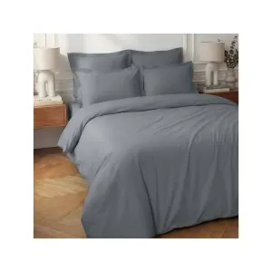 Housse de couette en percale coton SOFT PERCALE - Galet - 240x220 cm