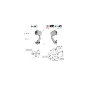 AS 74167 Catalyseur