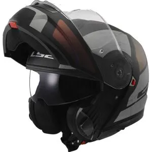 Casque modulable LS2 FF908 STROBE II - ORION Noir/Violet