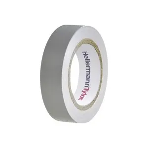 Ruban isolant HelaTape Flex 15 HellermannTyton 710-00108 gris (L x l) 10 m x 15 mm 1 pc(s)