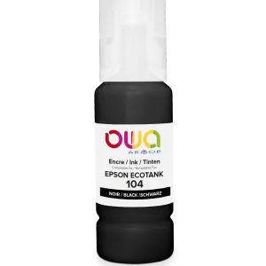 Bouteille D'encre Compatible Epson 104 - Noir
