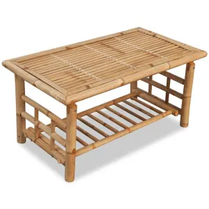 Table basse bambou 90x50x45 cm