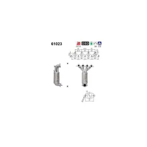 AS 61023 Catalyseur