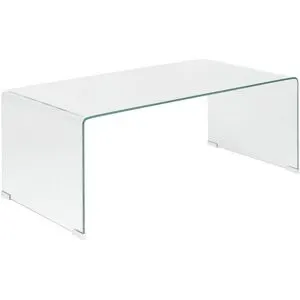 Table Basse Kendall Verre De Sécurité Transparent