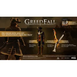 GreedFall Gold Edition (clé Steam, monde entier)