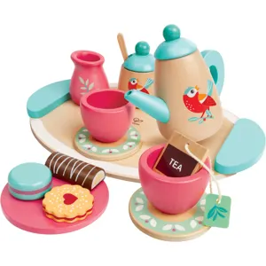 Set de thé en bois