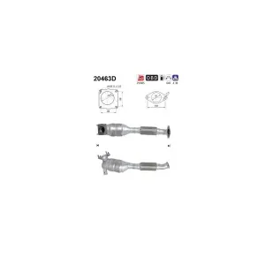 AS 20463D Catalyseur