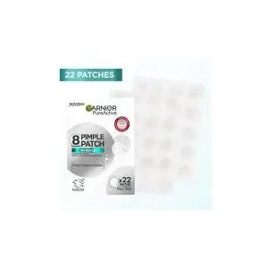Garnier PureActive Pimple Patch Invisible 8H 22 Patchs - Boîte 22 patchs