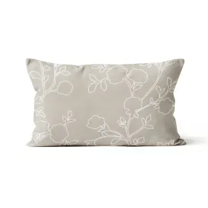 Coussin en coton ROMANCE, par Soleil d'Ocre