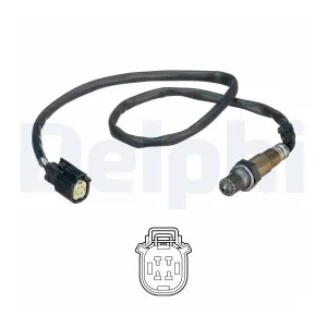 DELPHI Sonde lambda pour FORD: Ecosport, Courier, Fiesta, B-Max (Ref: ES21126-12B1)