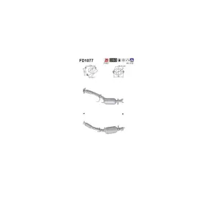 AS FD1077 Filtre à particules