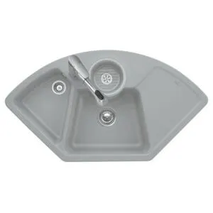 V&B; Évier d'angle Solo, graphite CeramicPlus ; Villeroy & Boch (670800i4)