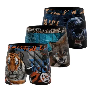 Boxers Garçons Wild Animals x3