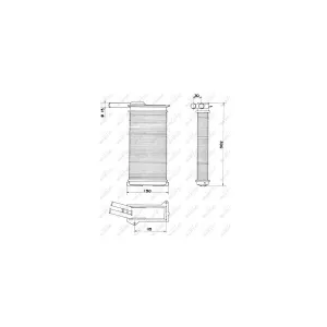 Système De Chauffage Nrf 58608 Ford