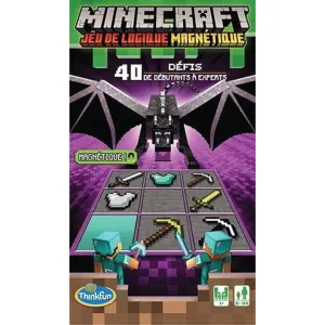 Minecraft jeu magnetique de logique
